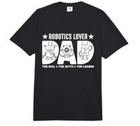 Robotics Lover Dad The Idol Robótica Ingeniero Robotics Lover Comfort Colors Adult Heavyweight T-Shirt