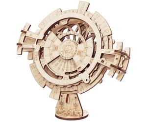 Robotime 3D Puzzle Madera Calendario Perpetuo - Kit de Construcción de Maqueta Modelo Mecánico para Adultos