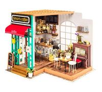 Robotime Kit de modelo de tienda en miniatura de madera 3D, multicolor, a partir