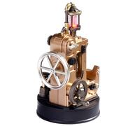 ROBOTIME Puzzle 3D Telégrafo Morse Mecánico con Luz y Sonido, Kit de Modelo DIY para Armar, Maqueta Steampunk Stem para Adultos y Coleccionistas, CGM02