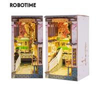 Robotime Rolife-Nooks de libros, serie de historias en libros, 4 tipos, muebles de casa en miniatura de madera DIY, Sakura Densya TGB01, envío directo TGB03 Magic House