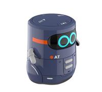 robotparlant interactive - Juguete inteligente 11x10x11cm, robotde control de voz ABS, danza y canto para mascotas educativas con sensor táctil | robotde aprendizaje Diversión para Les e