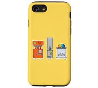 Robots Amigos Felices DVD Tech Hardware electrónico Carcasa para iPhone SE (2020) / 7/8