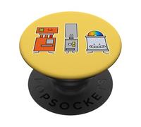 Robots Amigos Felices DVD Tech Hardware electrónico PopSockets PopGrip Adhesivo