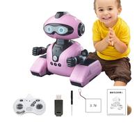 Robots de control remoto genéricos para niños,Robots inteligentes para,Robots de control remoto con ojos LED para niñas - Juguetes de viaje de chicas de robot interactivo de canción de baile