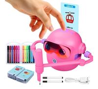 Robots De Dibujo para Niños: Juguetes Educativos para Actividades Creativas De Pintura | Robot ?e Aprendizaje Educativo: Asistente ?e Dibujo Automático ?ara Niños Y Niñas, D?e Cumpleaños, Entr