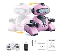 Robots inteligentes para niños, juguete robot remoto,Juguete de robots móviles inteligentes con ojos LED | Juguete interactivo de programación de canciones de baile con robot con detección de gestos