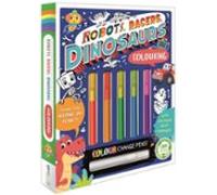 Robots Racers Dinosaurs Colouring