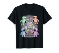Robots Wholesome Crew Kawaii Punk Camiseta