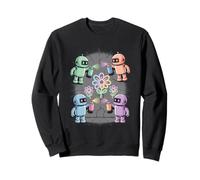 Robots Wholesome Crew Kawaii Punk Sudadera