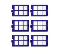 RoboVac - Filtros de repuesto X8, lavables y reutilizables, aptos para robot aspirador híbrido Eufy Clean X8 (paquete de 6)