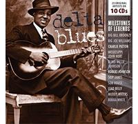 DELTA BLUES "Milestones of a Legend" (25 Original Artists) [CD de audio] Robrt Johnson,Muddy Waters,Lead Belly,Charlie Patton, y