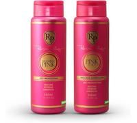 Robson Peluquero Kit Matizador Rosa Pink - Tonalizante + Champú para Cabello Rubio, Decolorado y con Mechas, Efecto Champagne y Neutralización de Tonos Amarillos, Hidratación y Reparación - 2x300 ml