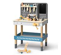 ROBUD Banco de Trabajo de Madera para niños con Herramientas y Accesorios