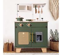 ROBUD Cocina Juguete Madera Cocinita Infantil, Juguetes Niños 3 4 5 6 Años Niña, Regalo para niñas 2 3 4 5 años Cocina de Madera con Accesorios Juguete para niñas niños Regalos de cumpleaños