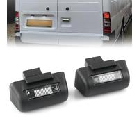 ROBUST 2 piezas de luz trasera para placa de matrícula con bombilla para Ford Tourneo Connect 2002-2013 Transit Mk5 Mk6 Mk7 1995-2014 86VB-13550-AJ 1732840 1672263