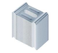 Robust Cable Fastener, Secure Wire Channel Clamp, with Locking Feature, Flexible Electric Cord Management Clips, Mounting Base with Slim Profile, Cord Fastener for Home Wall