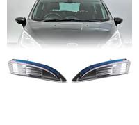 ROBUST CAR PARTS ROBUST - 2 luces indicadoras para espejo retrovisor derecho del conductor y del pasajero para Ford Fiesta B-Max 8A6113B382AD 1513155 1748314 2008-2017