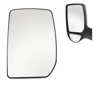 Robust Car Parts ROBUSTO Espejo retrovisor de puerta delantera de cristal lado izquierdo del pasajero para Ford Transit YC1517K741BA 4059969 2000-2014