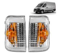 ROBUST CAR PARTS Robusto Espejo Retrovisor Intermitente Lado Izquierdo del Pasajero y Derecho del Conductor para Citroen Jumper Relay Fiat Ducato Peugeot Boxer 6325H0 2006 en adelante