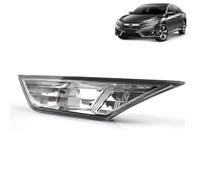 ROBUST - Lente de marcador para luz de giro del lado del pasajero izquierdo para Honda Civic 34300-TET-H01 34300TETH01 34350-TET-H01 34350TETH01 2016-2019