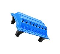 Robusta bandeja de poliamida para planificación de reparaciones de motores para uso duradero en entornos de garajes Bandeja compacta de almacenamiento de cabezales de tubos de motor para organización