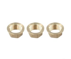 Robusta tuerca de latón para grifos mezcladores de 32 mm con rosca fina para un ajuste seguro en accesorios de cocina y lavabo