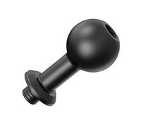 Robusto 17 mm rótula adaptador de conexión con rosca 1/4, funciona con brazo de apoyo y barra de extensión, accesorios para cámara deportiva