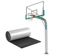 Robusto acolchado para bastón de baloncesto, protección duradera para sótano o bastones de baile, amortiguación que absorbe los golpes para mayor seguridad y estabilidad