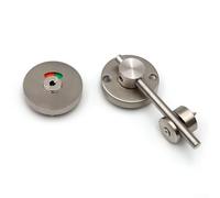 Robusto candado indicador de inodoro hecho de acero inoxidable adecuado para aplicaciones comerciales de baño (402B)