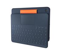 Logitech Rugged Combo 3 Touch: funda con teclado y trackpad para iPad (7ª, 8ª y 9ª generación), versión educativa