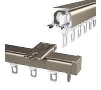 Robusto per Tende Esterno in Alluminio 100-500 cm Bastone a Soffitto per Finestre e Tende Divisorie Facile Installazione Resistente y Versátil