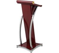 Robusto podio de púlpito de iglesia - Soporte de presentación de pie para servicios de adoración, sermones de hablar en público, eventos - Diseño duradero y elegante para una comunicación eficaz