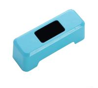 Robusto sensor de descarga de inodoro sin contacto ABS que mejora la higiene y ahorra agua en entornos comerciales (azul)