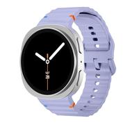 Robusto Silicona Deportiva Correa para Samsung Galaxy Watch 8 40mm 44mm/8 Classic Band 46mm Hombre Mujer,Suave Impermeable Silicona Pulsera Un Clic Sport Correas para Samsung Watch 8/8 Classic Strap