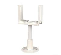 Robusto soporte de radiador vintage con soporte de suelo, altura ajustable de 46 a 50 cm para un ajuste vertical seguro del radiador y prevención de movimiento (1 unidad)