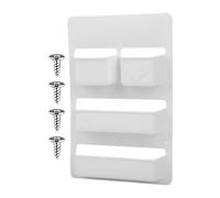 Robusto y resistente: el almacenamiento en puerta Camper, elaborado con materiales ABS, garantiza solidez y solidez para una excelente longevidad, lo que lo hace ideal para organizar los artículos