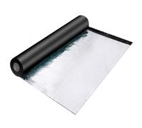 RobustWeg Autoadhesivas Tejas De Techo,Cinta de Aluminio Impermeable,Rollo Bituminoso Reparación Adhesiva,Cinta de Butilo,Aislamiento térmico,para reparación de Cubierta y Fisuras en Edificio