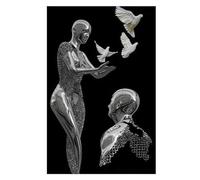 RobustWeg Cuadro sobre Lienzo,Arte Mural En Lienzo,Cuadros Modernos para El SalóN O La Pared,Cuadros Decoracion Dormitorios,Minimalistas,Sin Marcos,para DecoracióN De Oficina,Salas De Estar