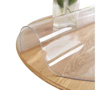 RobustWeg Tapete Transparente para Oficina,0.7/1.3mm Grosor,Alfombrilla de Escritorio Transparente,Protector Mesa Transparente,Tapete Escritorio PVC Antideslizante e Impermeable,para Oficina/Hogar
