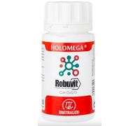 Robuvit con CoQ10 50 Cap. - Pack de 2, Formato Ahorro de Extracto de Madera de Roble Francés y Coenzima Q10 para el Rendimiento Mitocondrial, la Vitalidad y la Protección Celular