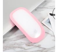 Robwick Funda Protectora de Silicona Suave para Mouse, Compatible con Apple Magic Mouse I y II, iMac Mouse-Rosa