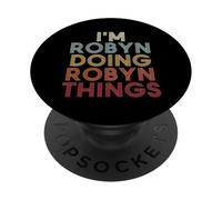 Robyn Name Robyn Personalized Name First Given PopSockets PopGrip Adhesivo