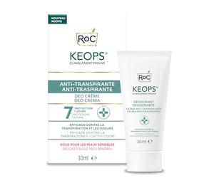 RoC Keops - Deodorante in Crema Anti-Traspirante per Pelli Sensibili, 30ml