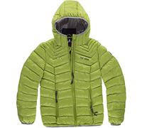 Roc Neige Cazadora RËFAR con relleno Repreve®, capucha y Tratamiento Repelente al Agua. Relleno Reciclado. Mujer Verde Hierba S