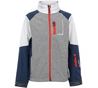 Roc Neige Chaqueta Softshell niño, niña, infantil, combinada, cremallera, bols. pecho+ laterales, Cierre de gancho y bucle y detalles reflectante. Impermeable, Cortavientos, Alta Capacidad Termica.