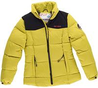 Roc Neige Parka SÄLW con relleno de pluma reciclada y capucha.Tejido antidesgarro, repelente al agua, poder calorifico 550+. Mujer Amarillo Oscuro M