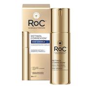 RoC Retinol Correxion - Suero concentrado para arrugas profundas | Cuidado de la piel con ácido ascórbico, se dirige a las líneas finas y arrugas | 30 ml