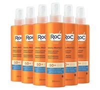 RoC - Soleil-Protect Loción en Spray SPF 50 - Protector Solar no Graso - Alta Protección - Filtros UVA y UVB - Resistente al Agua - 200 ml