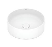 Roca Terra lavabo 39x39 cm circular sobre encimera blanco A32787N000